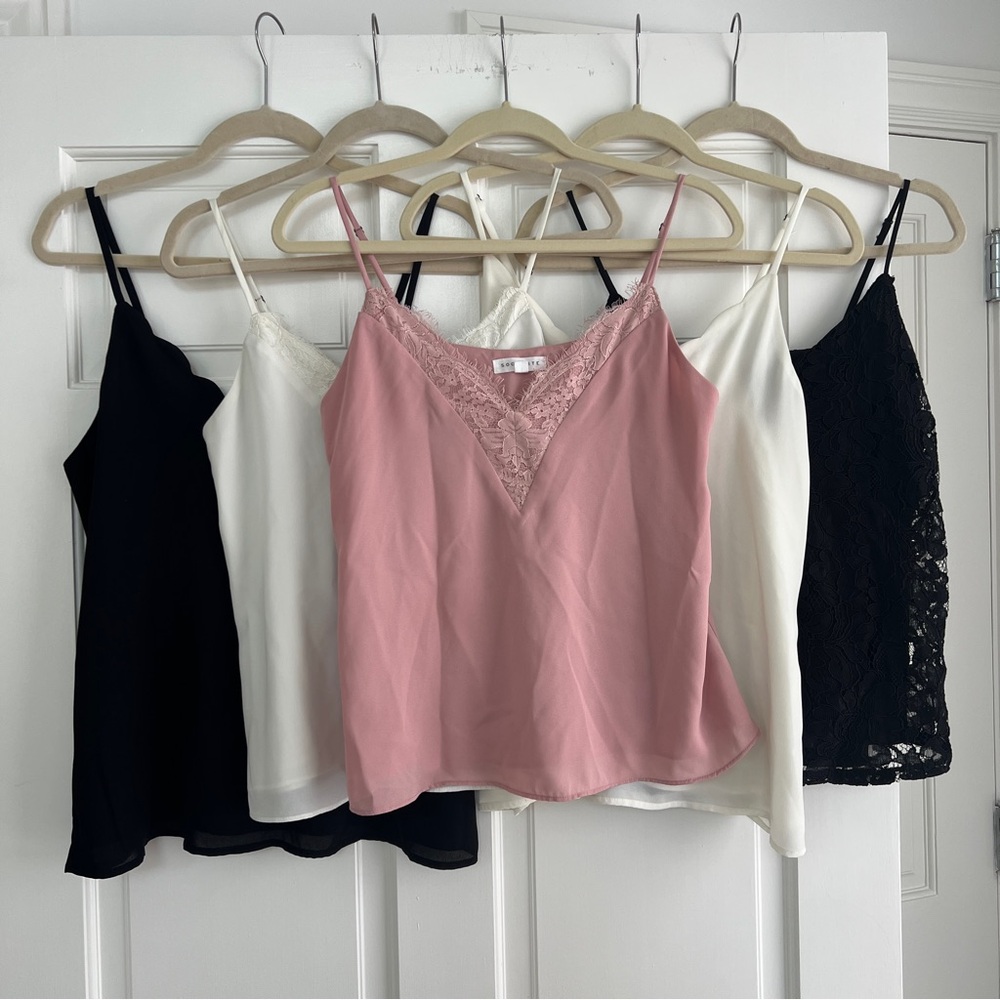 EXCELLENT CONDITION Socialite Cami Tops x 5